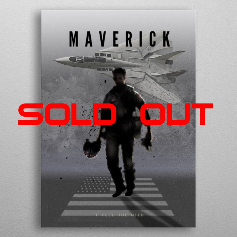 Displate Metall-Poster "Maverick"